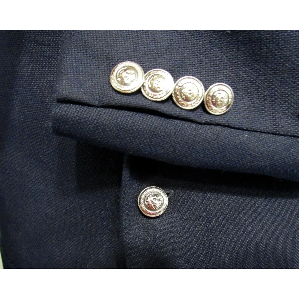 Hart Schaffner Marx Polyester Blend 40L‎ Mens Traditional Navy Blazer Recent